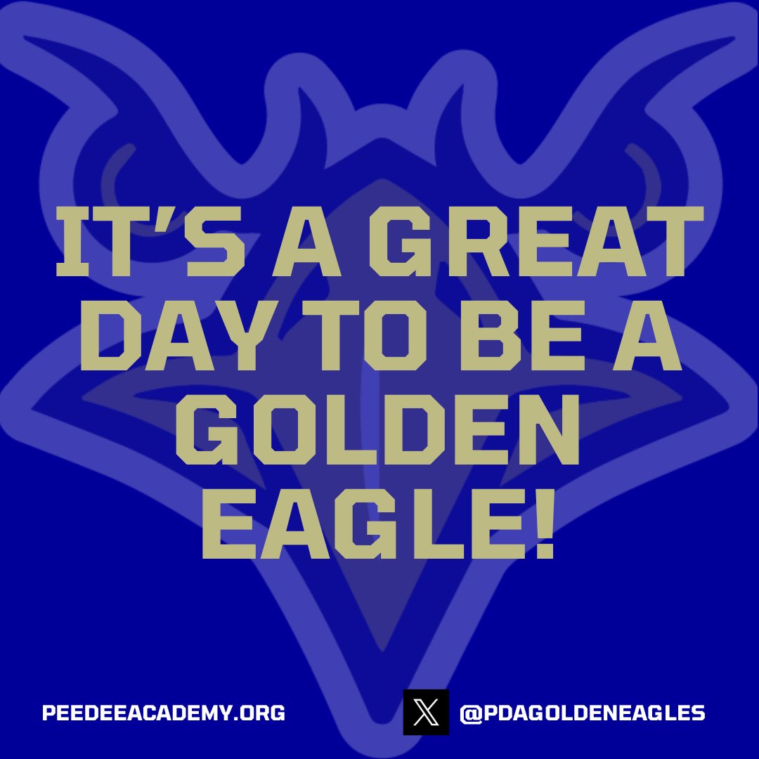 Pee Dee Academy Athletics (@pdagoldeneagles) on Twitter photo 