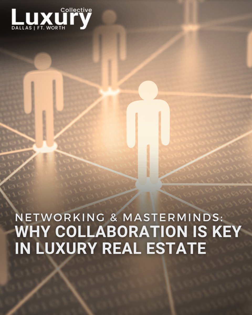 luxcollective_'s tweet photo. Read the full article on LinkedIN:
https://t.co/eY7cyd0vXK

#LuxuryCollectiveDFW #LuxuryRealEstate #Networking #Mastermind #Collaboration #DFWRealEstate #LuxuryHomes https://t.co/dKfYtvByLT
