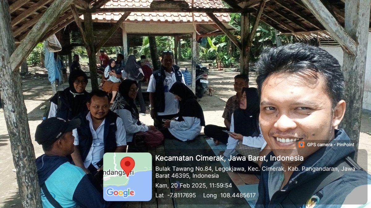 as_norisk's tweet photo. Kamis 20 februari 2025, luhkan andris, kegiatan temu kordinasi dengan dinas kelautan perikanan kabupaten dan pendampingan aktivitas nelayan setelah melaut bersama luhkan Pangandaran di kec. Cimerak- Pangandaran 
#Luhlapor
#giatluhkansatminkalbogor
@bppsdm_kp 
@brpbatpp_bogor https://t.co/2rIFvp9Zfk