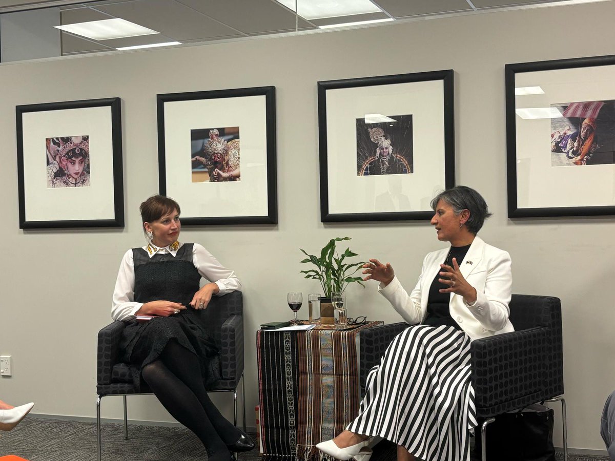 Thanks to the @asianzfoundation for hosting High Commissioner Sidhu last night for a discussion of 🇦🇺 and🇳🇿’s changing region and the way that Australia has sought to deepen its relationships across the Indo-Pacific as a result. A fascinating conversation!
newzealand.embassy.gov.au/wltn/HOMSpeech…