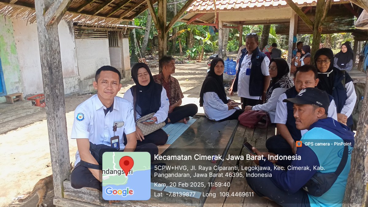 as_norisk's tweet photo. Kamis 20 februari 2025, luhkan andris, kegiatan temu kordinasi dengan dinas kelautan perikanan kabupaten dan pendampingan aktivitas nelayan setelah melaut bersama luhkan Pangandaran di kec. Cimerak- Pangandaran 
#Luhlapor
#giatluhkansatminkalbogor
@bppsdm_kp 
@brpbatpp_bogor https://t.co/2rIFvp9Zfk