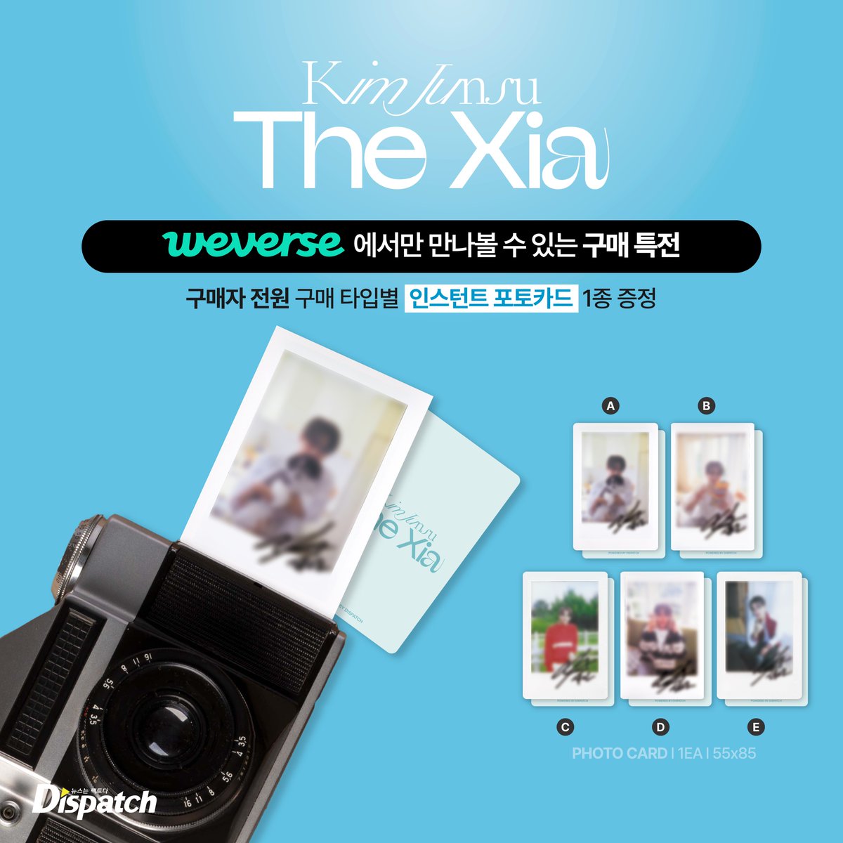 Dispatch_TheXia's tweet photo. ✨오늘은 The Xia 예약 판매 마지막 날✨
커버부터 특전까지 한 눈에 확인해 보세요❤︎(ദ്ദിㆁᴗㆁ✿)

🗓️~2025.02.21(23:59)(KST)

#김준수 #KIMJUNSU @Junsu_PALMTREE 
#TheXia #디스패치 #DISPATCH #디스패치_포토북 https://t.co/ims47nSbfY