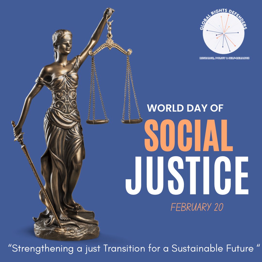 What does social justice mean to you?
On this #SocialJusticeDay, we reflect on the theme: “Strengthening a Just Transition for a Sustainable Future.” A just future means breaking barriers and reducing inequalities for all including refugees and displaced populations.
#GRD #SDG10