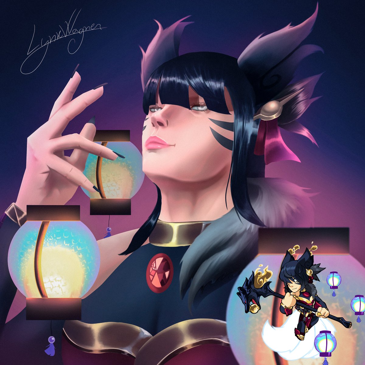 Fixed some things.
- Inari Yumiko Commission

#BrawlhallaArt #Brawlhalla