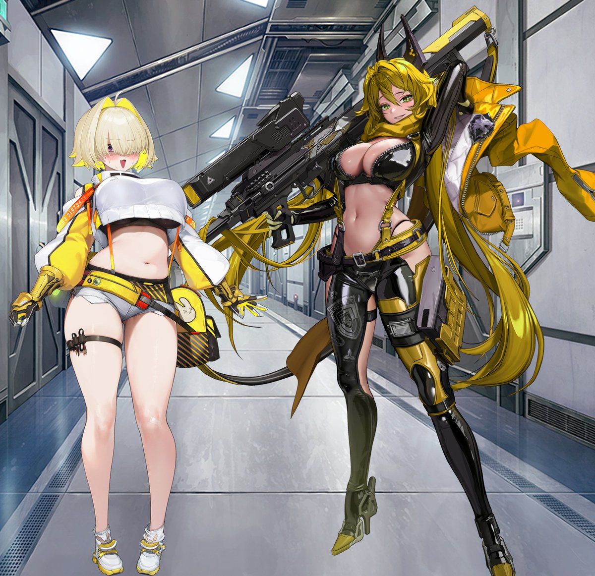 KOGG__'s tweet photo. Elegg: Y-You speedran BOOM!?
Yellow Hood: Heh, who do you think TH3H00D on the leaderboard was? Even after all these years, my record still stands.
Elegg: Oh my gosh, oh my gosh! You're the legend in the flesh!
Yellow Hood: So, Elegg… wanna learn from the best?
Elegg: Ms. Hood! Please, teach me your ways!