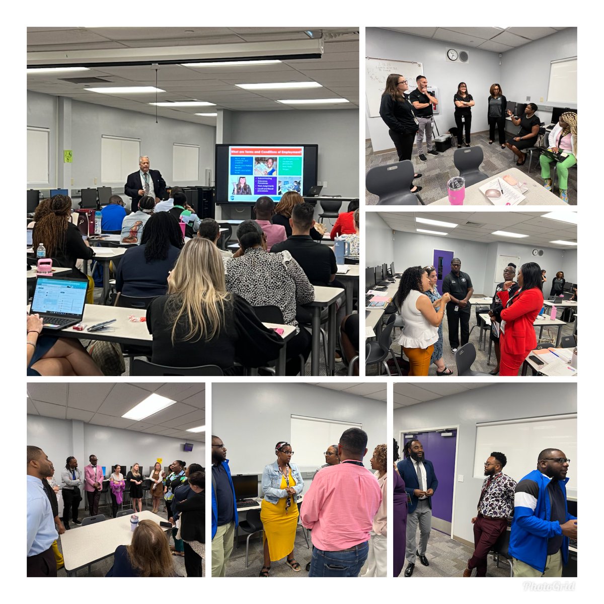 Our leaders are ALWAYS learning! Our First year APs spent their evening collaborating on all things coaching, instructional monitoring and accountability! 🎯

This is BCPS Leadership! 🙌

#BCPSLeads