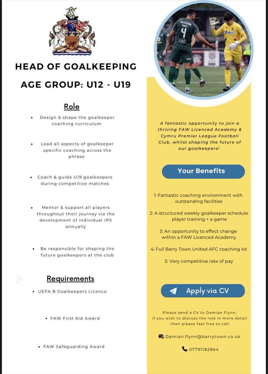 Barry Town United Academy tweet media