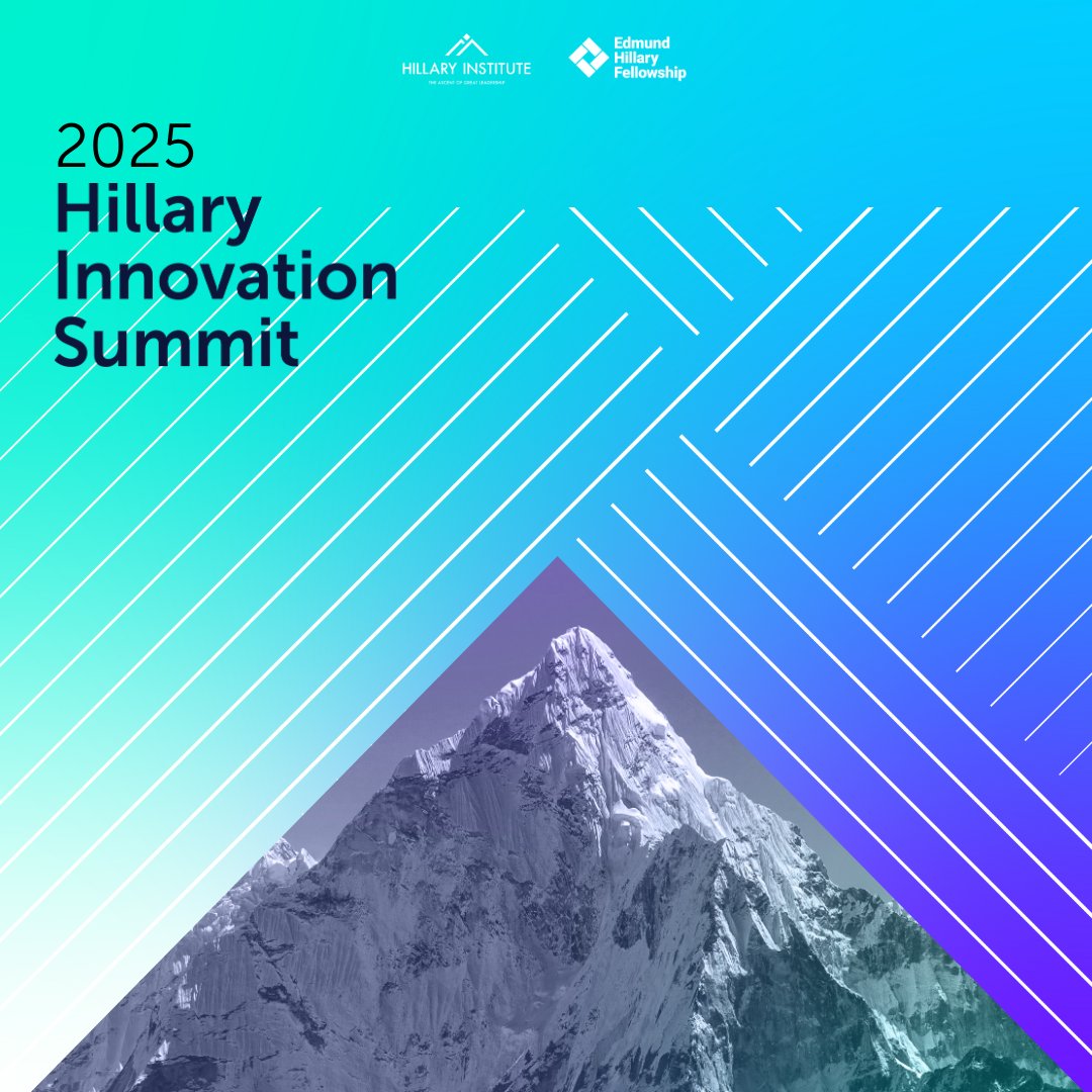 With 2 action-packed days &amp; more than 250 local and international leaders, including Hillary Laureates and EHF Fellows, the 2025 Hillary Innovation Summit explored how to build Aotearoa as a basecamp for a better world and opportunities where NZ can lead.
ehf.org/news-blog/buil…