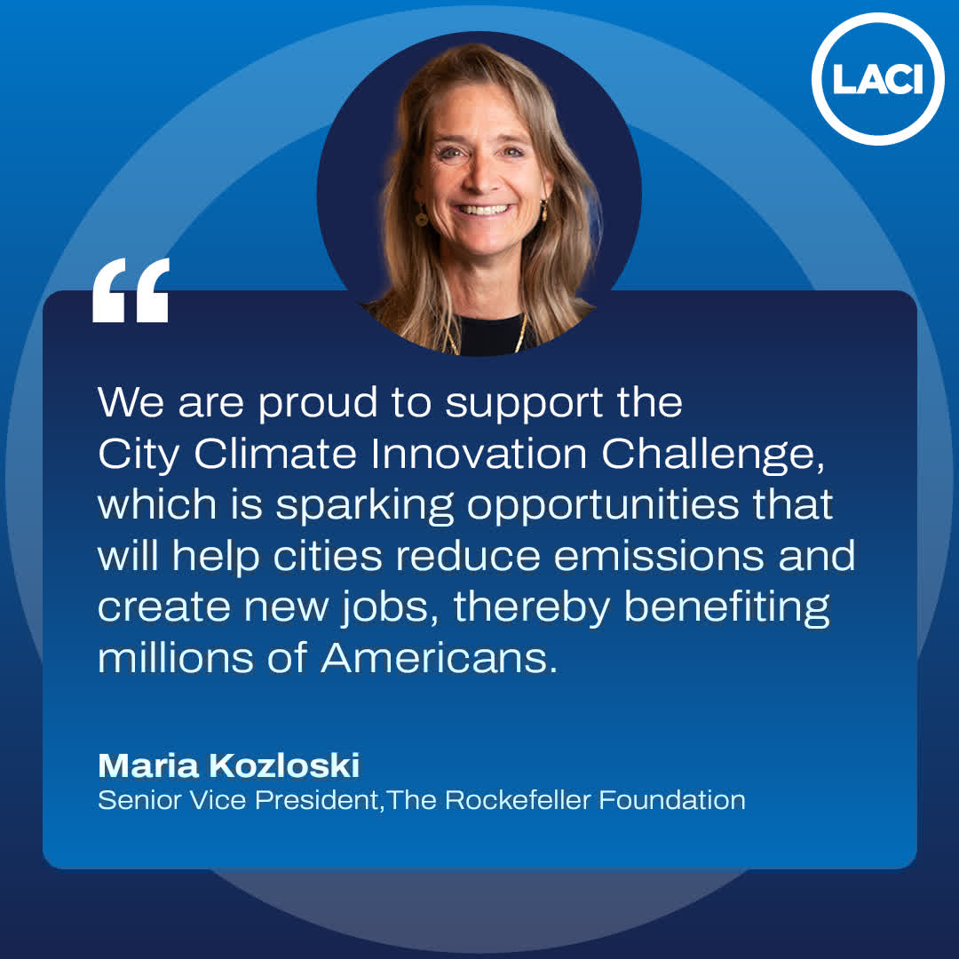 ⚡️ We are honored to have received a $500,000 grant from The Rockefeller Foundation to support our City Climate Innovation Challenge for Zero-Emissions Delivery. Read the press release &amp; learn more about this first-of-its-kind initiative: laincubator.org/laci-advances-…