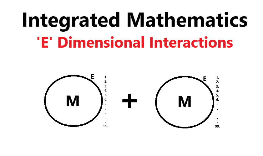 Wonka44xD's tweet photo. #Math #Science #World 
Integrated Mathematics
'E' Dimensional Systems Interaction 

E = all possible numbers

Symbolized by the use of the Circle

#Technology #Engineering #Education #Research #Academia #Physics #MathTheory #Theory #AI #USA