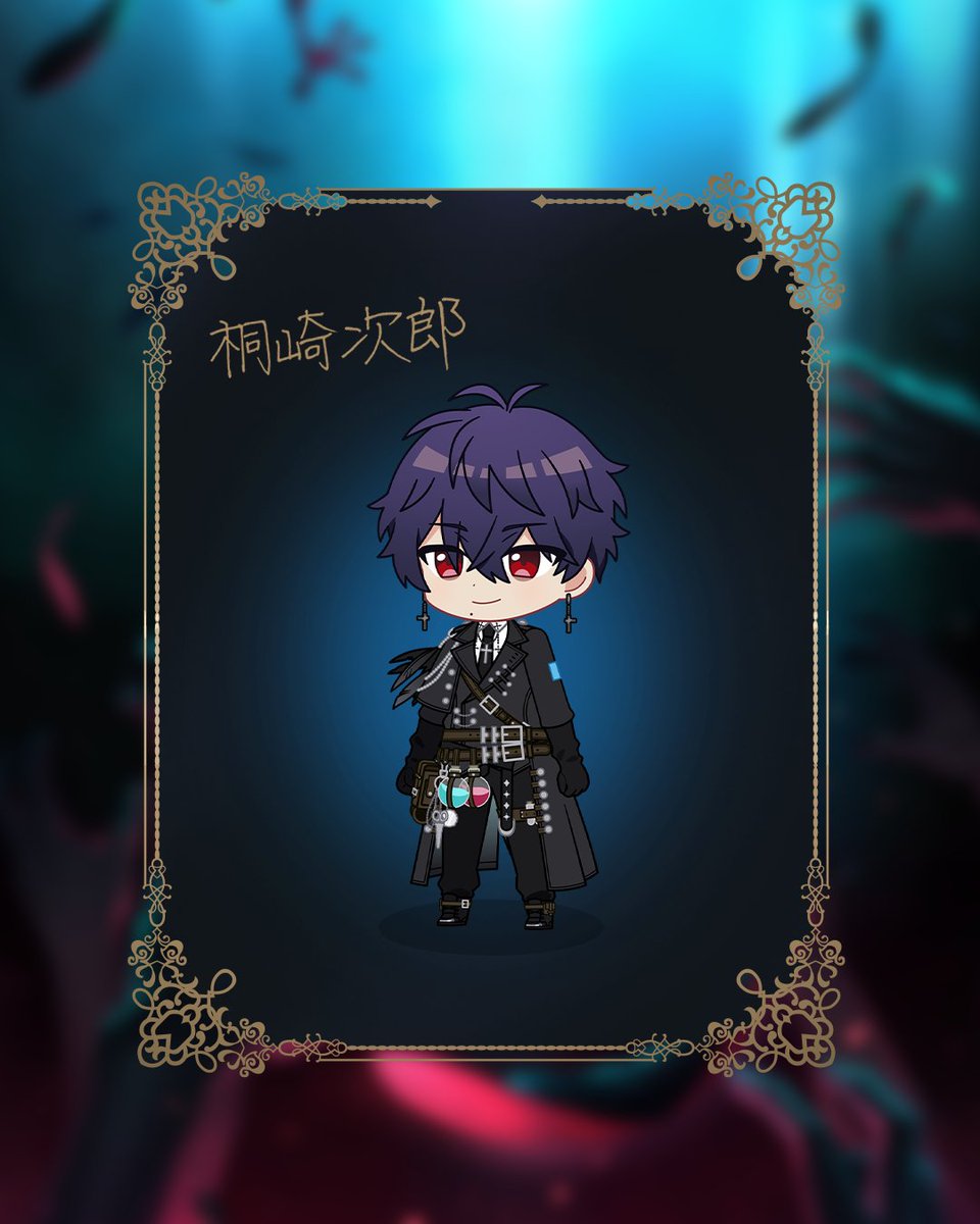 🤏ちびグール🤏 【晦冥の底に沈む】桐崎 次郎のSDキャラをご紹介