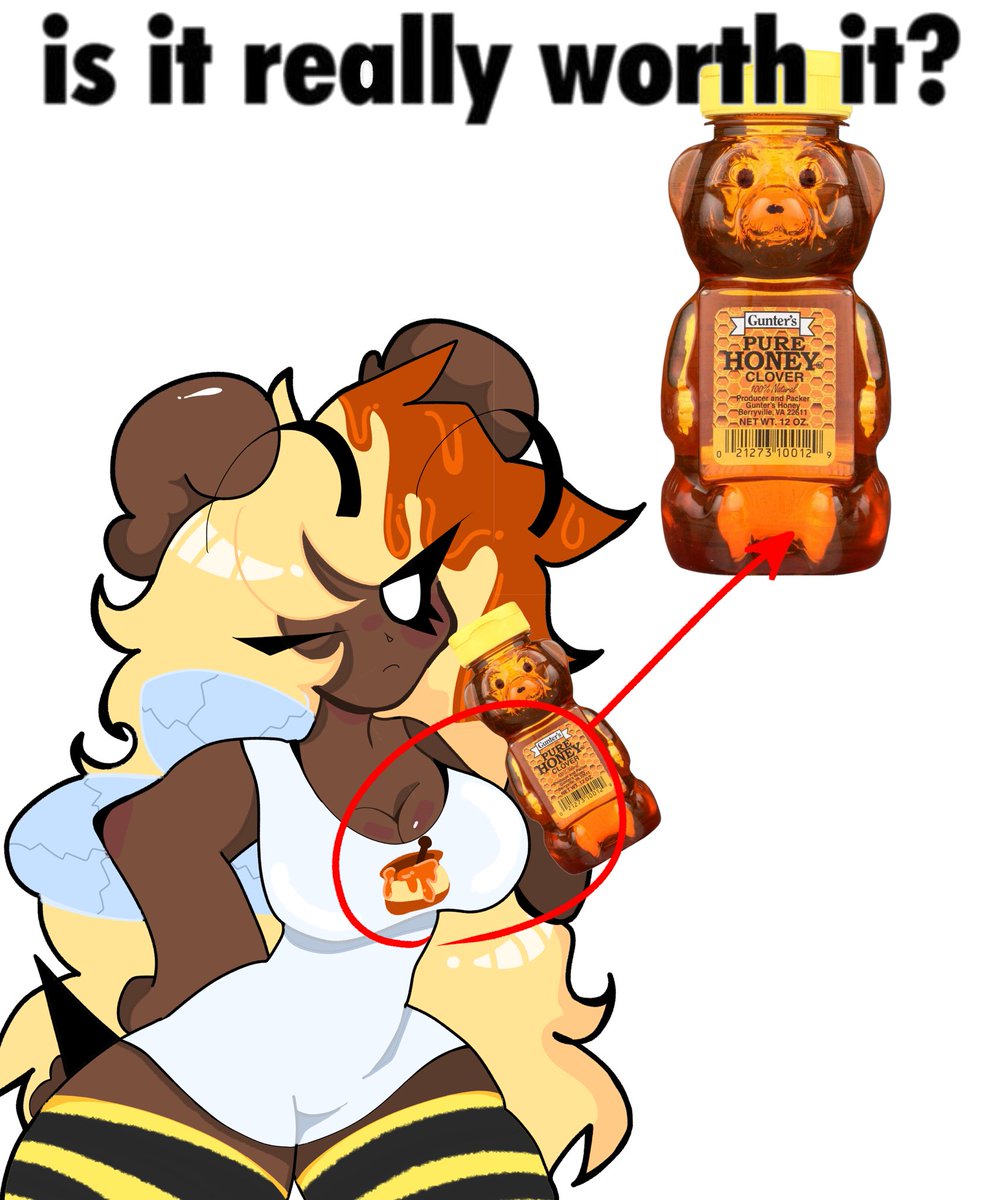 BeeBearH's tweet photo. is it really worth it?
🌼
🐝
🍯
🐻
🧸
 #furryartwork #furryartist #furryarts #furryfandom https://t.co/WXDrl9T9Vr
