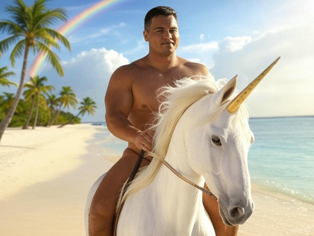 Le he pedido a Grok 3 que me haga una imagen de <a href="/Recuenco/">Javier G. Recuenco</a> un día cualquiera y los resultados son asombrosamente fieles a la realidad; aunque, al unicornio parece que le falta una oreja.
Gracias <a href="/elonmusk/">Elon Musk</a>