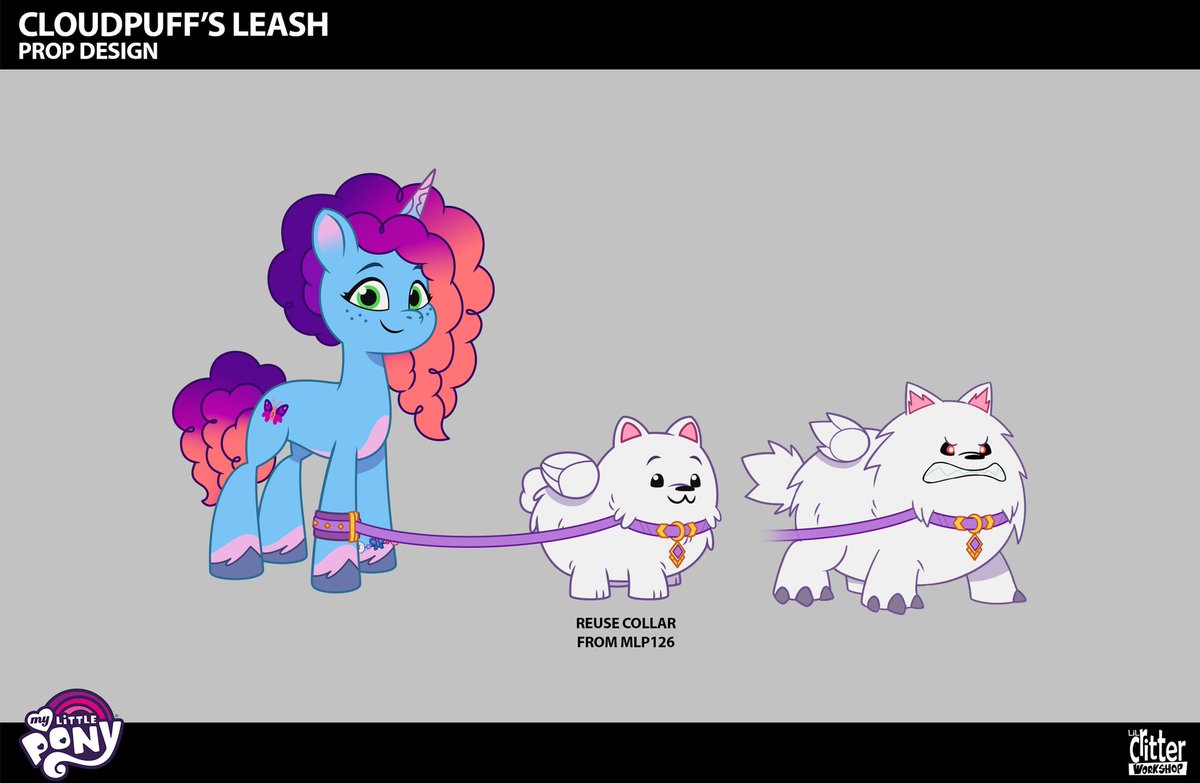 MLPG524092021's tweet photo. Concept arts for "Pomeranian Problems" episode part 1.
Found at @g5mlp's Tumblr.
Link: https://t.co/GEOEw399Ej
#mylittlepony #mlpg5 #mlptellyourtale #mlptyt #sunnystarscout #izzymoonbow #pipppetals #zippstorm #hitchtrailblazer #mistybrightdawn #queenhaven #cloudpuff https://t.co/4CX17ClqkA