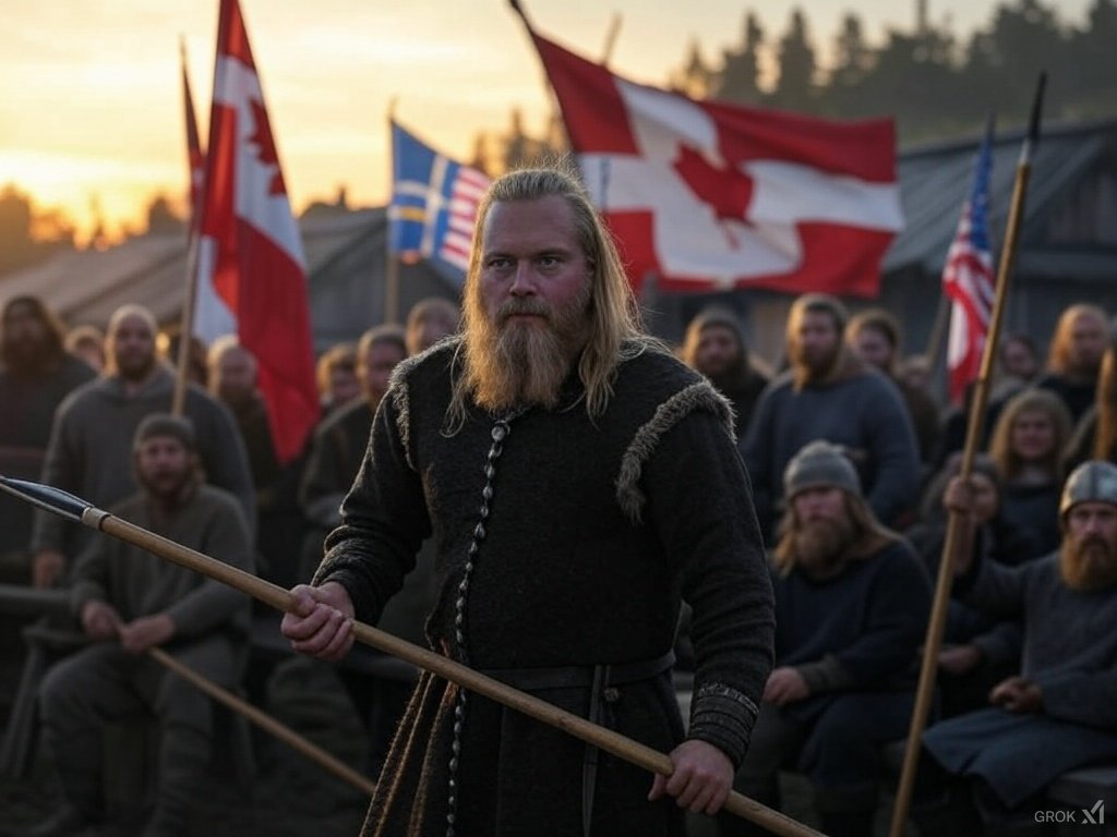 Vikings stays together all around, ready to defend their value and heatenery.
