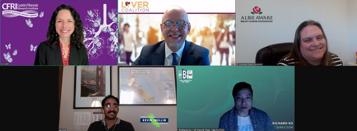 Liver Coalition of San Diego (@livercoalition) on Twitter photo Cancer patient advocates from <a href="/CFRI_CureCF/">Cystic Fibrosis Research Institute</a>, <a href="/HepBFreeSCC/">Hepatitis B Free SCC</a>, <a href="/AlbieAware/">Albie Aware</a> and <a href="/LiverCoalition/">Liver Coalition of San Diego</a> met with the Office of <a href="/RepKevinMullin/">Kevin Mullin</a> about his co-sponsorship of the reintroduced Nancy Gardner Sewell #MCED Screening Coverage Act. Reintroduced by <a href="/RepArrington/">Rep. Jodey Arrington</a>, <a href="/RepTerriSewell/">Rep. Terri A. Sewell</a>, Cancer patient advocates from <a href="/CFRI_CureCF/">Cystic Fibrosis Research Institute</a>, <a href="/HepBFreeSCC/">Hepatitis B Free SCC</a>, <a href="/AlbieAware/">Albie Aware</a> and <a href="/LiverCoalition/">Liver Coalition of San Diego</a> met with the Office of <a href="/RepKevinMullin/">Kevin Mullin</a> about his co-sponsorship of the reintroduced Nancy Gardner Sewell #MCED Screening Coverage Act. Reintroduced by <a href="/RepArrington/">Rep. Jodey Arrington</a>, <a href="/RepTerriSewell/">Rep. Terri A. Sewell</a>,