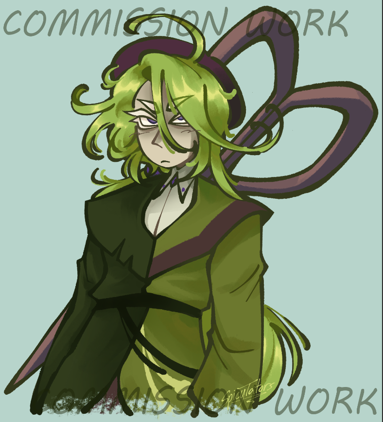 Halfbody commission for <a href="/LiuPhrog/">🐸LiuPhroggy</a> of Rosemary cookie from Cookie Run Witches Castle
#cookierun