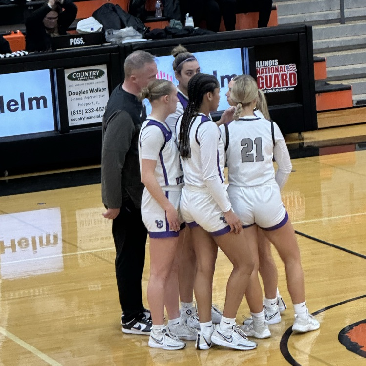 Duchesses 🏀 IHSA Regional at Freeport HS vs Rockford Boylan. #BePurple