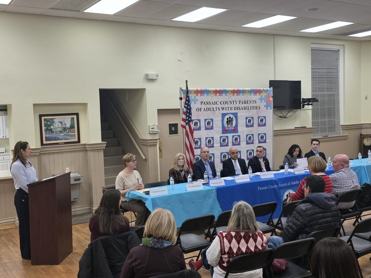 NelliePou's tweet image. Thank you, Iris Rivera and the Passaic County Parents of Adults with Disabilities-PACOPAD, for inviting me to participate in a roundtable discussion. As Congresswoman, I am bringing my unwavering commitment to fighting for special needs families to Washington, a priority I have…