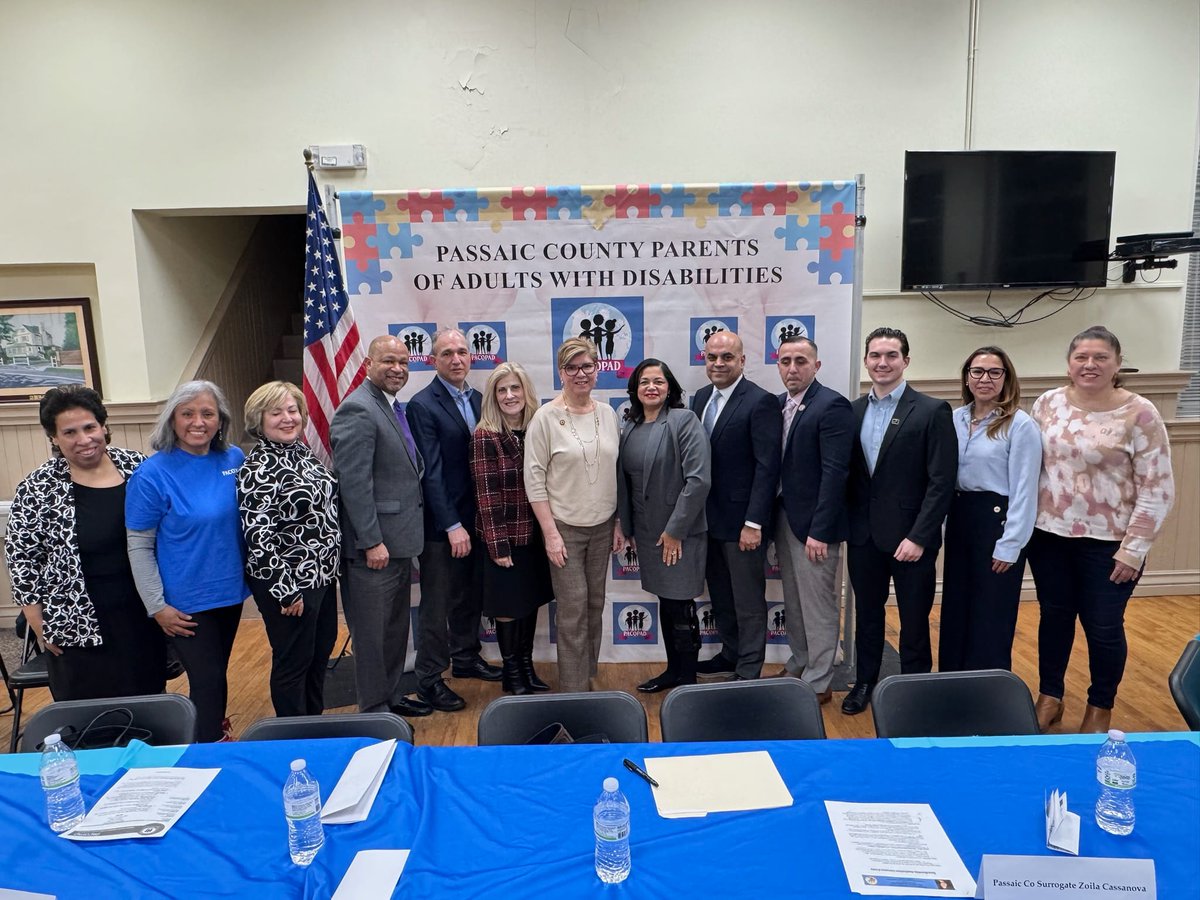 Thank you, Iris Rivera and the Passaic County Parents of Adults with Disabilities-PACOPAD, for inviting me to participate in a roundtable discussion. As Congresswoman, I am bringing my unwavering commitment to fighting for special needs families to Washington, a priority I have