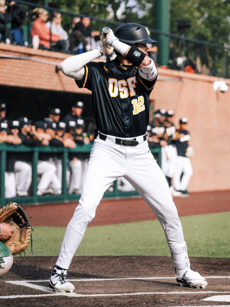 SFDonsBaseball's tweet photo. The journey continues tomorrow at home 👏

#USFDons | #WCCsports https://t.co/KZWB9kguOg