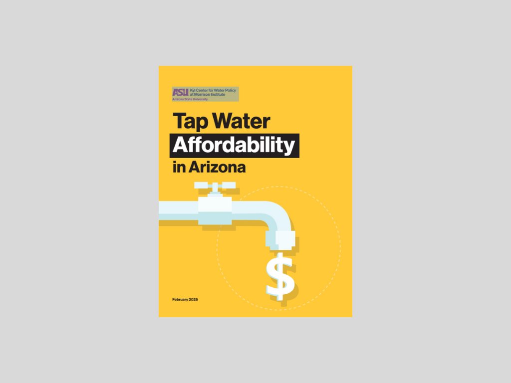 Our new report analyzes water affordability across 600+ providers in AZ—public, private &amp; Tribal. Join our webinar on March 5 to dive into the findings!

📖 Read: 
issuu.com/asuwattscolleg…

🔗 Register: tinyurl.com/2p8rkx3z 

#WaterAffordability #ArizonaWater