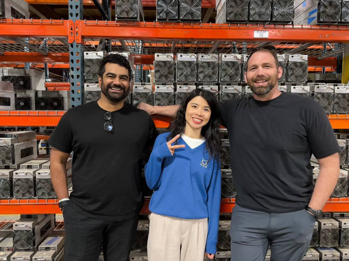 Visited Compass service center in Denver today. Processed 4k miners just last month, warehousing over 10k units today and have 1.5 MW to test all the machines.

One of the biggest, tidy and neat repair centers I’ve visited. Thank you 🙌