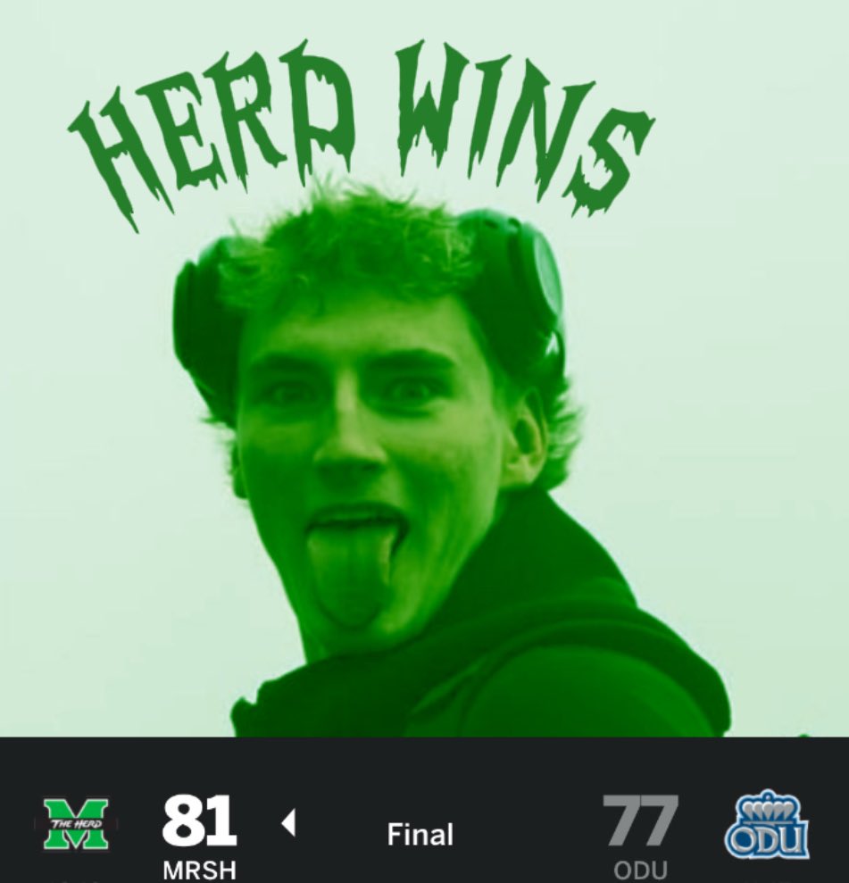 🟢HERD WINS🟢
The end had me so nervous.