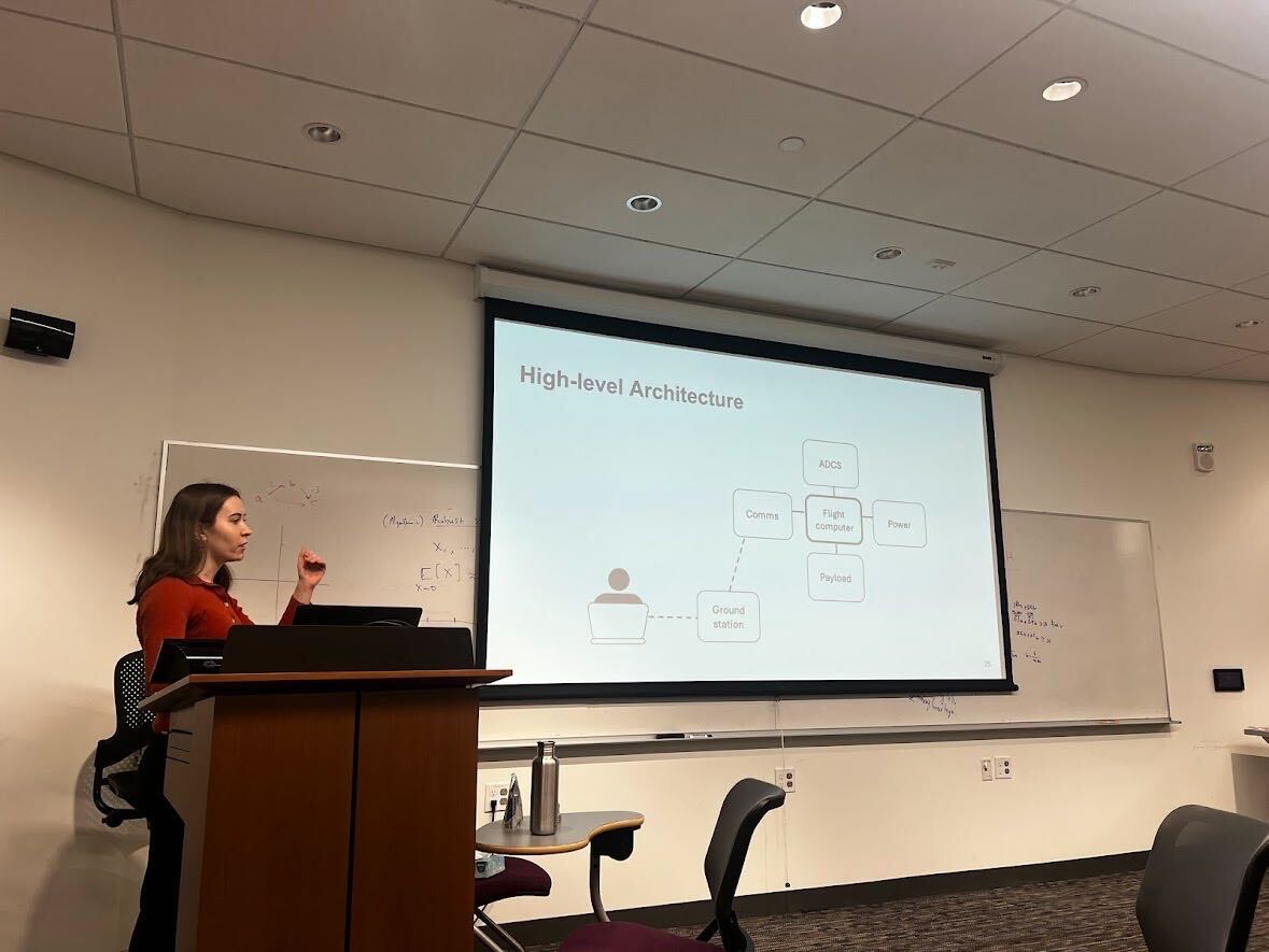 Congrats to soon-to-be-Dr <a href="/RachelMcAmis/">Rachel</a> on passing the UW <a href="/uwcse/">Allen School</a> General Exam and advancing to PhD candidacy. Her research, with the UW <a href="/uw_cse_seclab/">UW CSE Security Lab</a> and the <a href="/TechPolicyLab/">Tech Policy Lab</a>, is focused on satellites and computer security