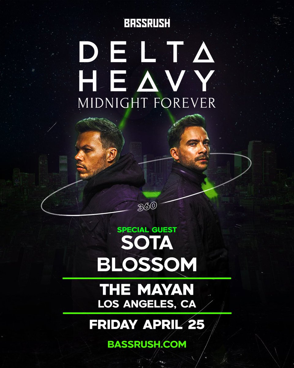 LOS ANGELES! So excited to announce our biggest North American headline show to date. We’ll be bringing an enhanced 360 setup to the Mayan for the first time ever.  See you in April ✨♾️

Tickets on sale now:  bssrush.co/DH-LA