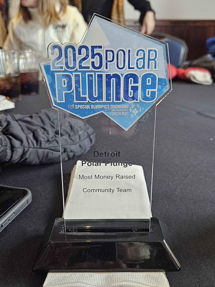 NGSCares (@ngscaresdet) on Twitter photo These idiots jumped into freezing water to support <a href="/SpOlympicsMI/">Special Olympics MI</a> today. So nice of them to give us a trophy for being dumb, too!
$3,830 raised this year.
It was never just about sports. These idiots jumped into freezing water to support <a href="/SpOlympicsMI/">Special Olympics MI</a> today. So nice of them to give us a trophy for being dumb, too!
$3,830 raised this year.
It was never just about sports.