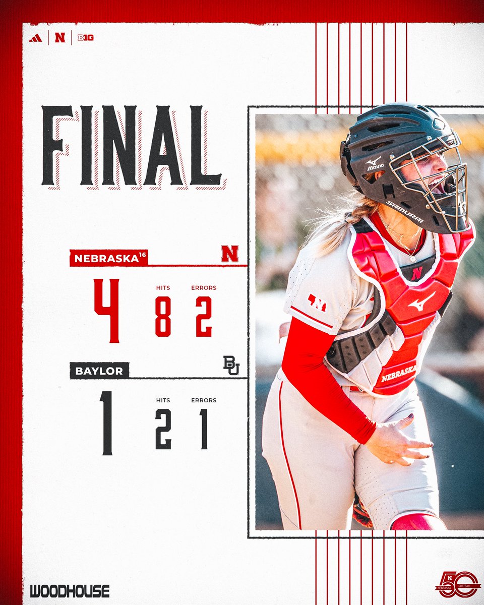 Nebraska Softball tweet media