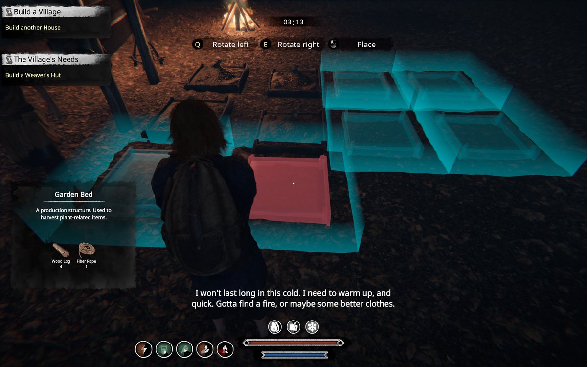 ThoraldGM's tweet image. Spent 5 hours in #NestedLands today.

Likes:
* Sunshine through trees
* Focuses on villagers
* Building unlocks stations
* Animals &amp;amp; bandits nearby
* Plague bar for purify cabin

Dislikes:
* More time surviving than exploring
* No grid or snapping
* Chickens respawn in same spots