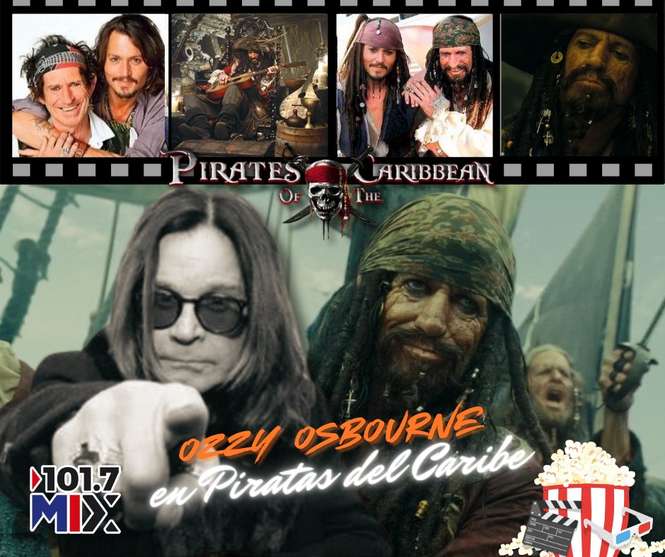 MikeEnMix's tweet photo. Ozzy Osbourne y ‘Piratas del Caribe’: la audición que nunca ocurrió.
Sharon Osbourne confesó que tomó la decisión de rechazar una audición para la saga cinematográfica Piratas del Caribe en nombre de su esposo.

#OzzyOsbourne https://t.co/yy57Jiwe0y