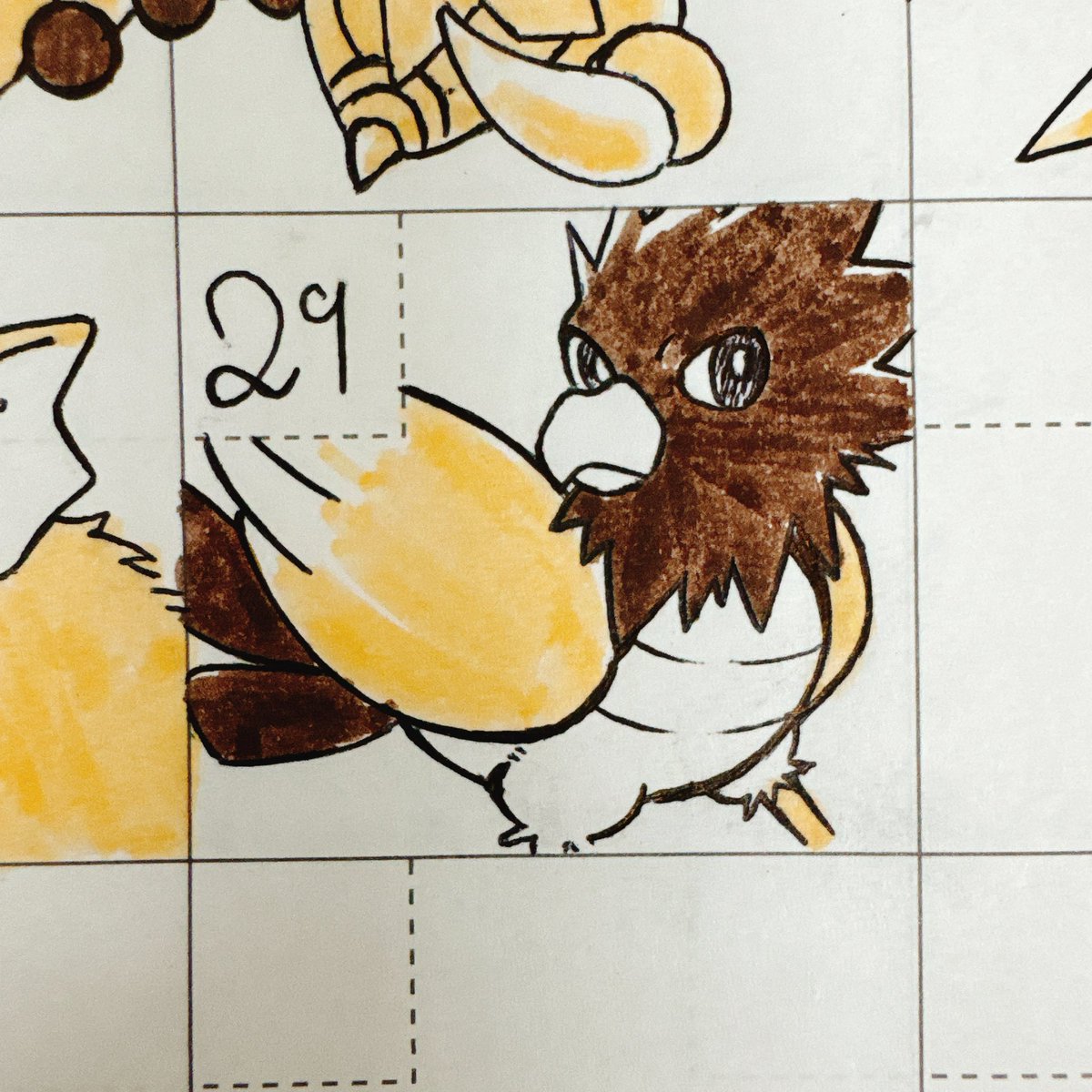 2/21
描く時間の確保が絶妙にむずくなってきた… 