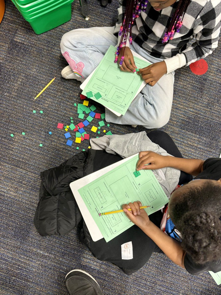 Mr_TJordan's tweet image. My third graders dove into area this afternoon measuring, multiplying, and making sense of space! Proud of their hard work and math magic! โจ๐ #MathInAction #ThirdGrademath #CFISD #pathtoamazing