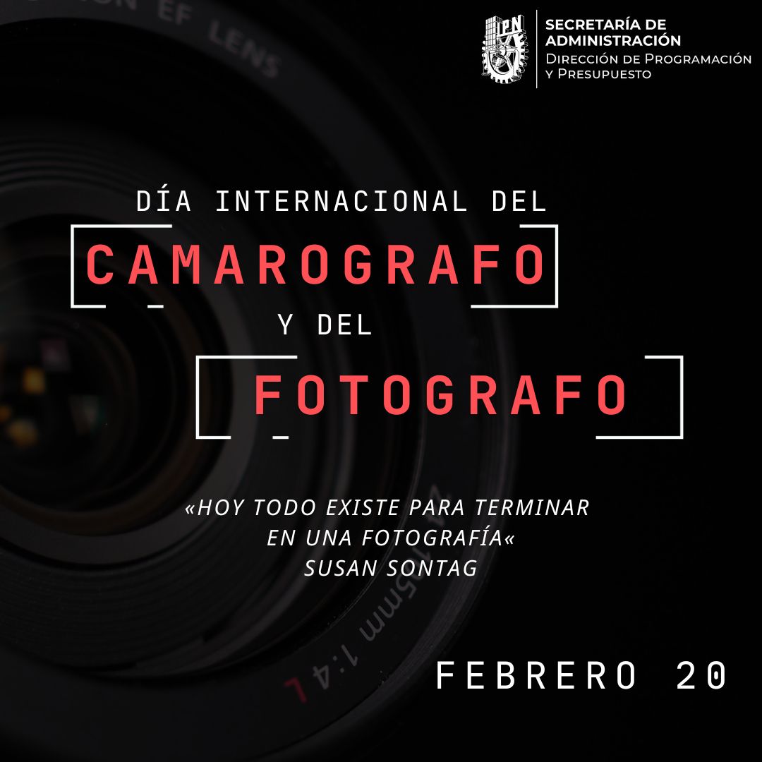 ipn_dpp's tweet image. El Día Internacional del Camarógrafo y el Fotógrafo. 📸🤳🏻
 Su trabajo no siempre es visible, pero sin él, el mundo perdería una de sus formas más poderosas de expresión.
#IPNDPP #FORTALEZA_SAD #DPP #IPN