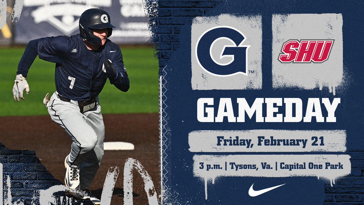 Georgetown Baseball (@gtownbaseball) on Twitter photo Home Openerโผ๏ธ
๐ Sacred Heart
โฐ 3 p.m.
๐ Tysons, Va.
๐๏ธ <a href="/CapitalOnePark/">Capital One Park</a>
๐ GUHoyas.com
๐บ tinyurl.com/yckf56b9
#HoyaSaxa Home Openerโผ๏ธ
๐ Sacred Heart
โฐ 3 p.m.
๐ Tysons, Va.
๐๏ธ <a href="/CapitalOnePark/">Capital One Park</a>
๐ GUHoyas.com
๐บ tinyurl.com/yckf56b9
#HoyaSaxa