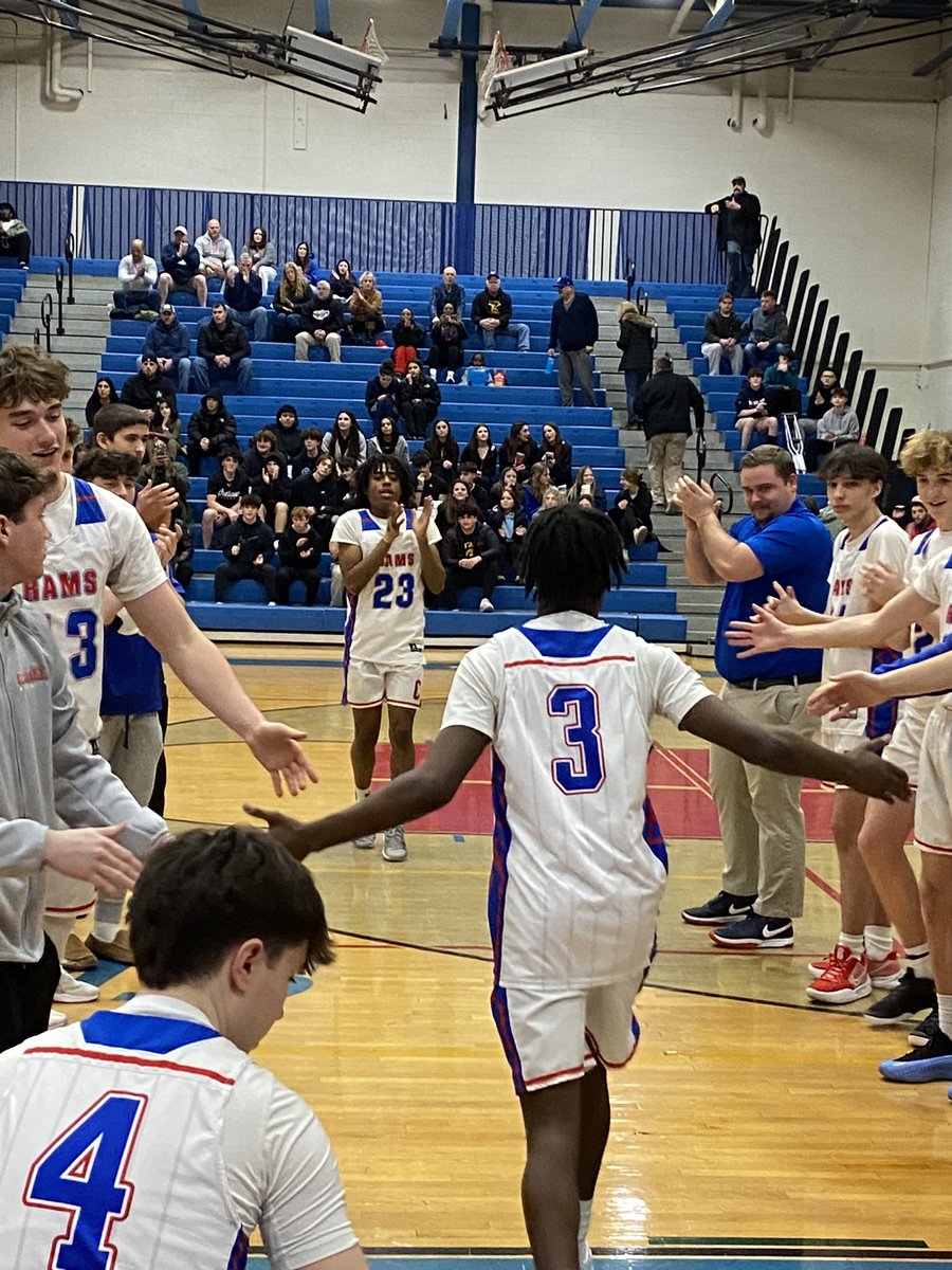Carmel boys basketball wins against Brewster in sectionals. Great team effort all around. Let’s go Rams!