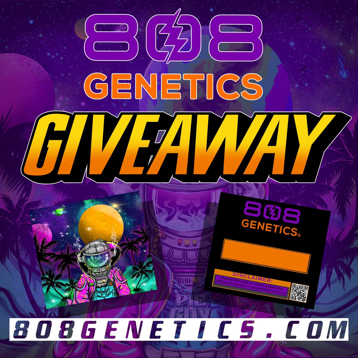 808geneticsjb's tweet image. 808 Genetics Giveaway 

⚡️Like this post and Follow this page
⚡️Tag 3 friends and Repost this post 

🫘 Winner will get two free packs off our new Peanut Butter Breath BX2 Menu