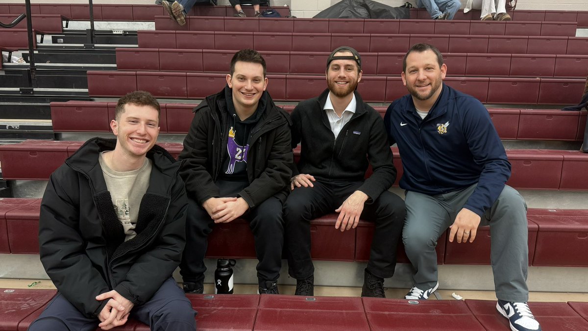Great to see some former players from Frankel Academy come out support our team tonight. Brought back a lot of memories!