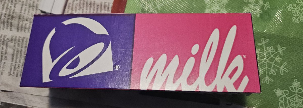 Went to <a href="/tacobell/">Taco Bell</a> today got the <a href="/milkbarstore/">Milk Bar</a> Birthday Cake Churro and it was so good