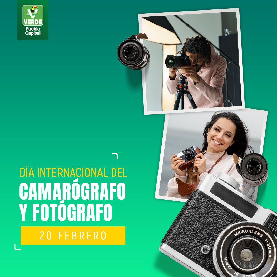 Hoy en el Día Internacional del camarógrafo y fotógrafo reconocemos a los que con una imagen logran transmitir miles de emociones. 📸👏💚