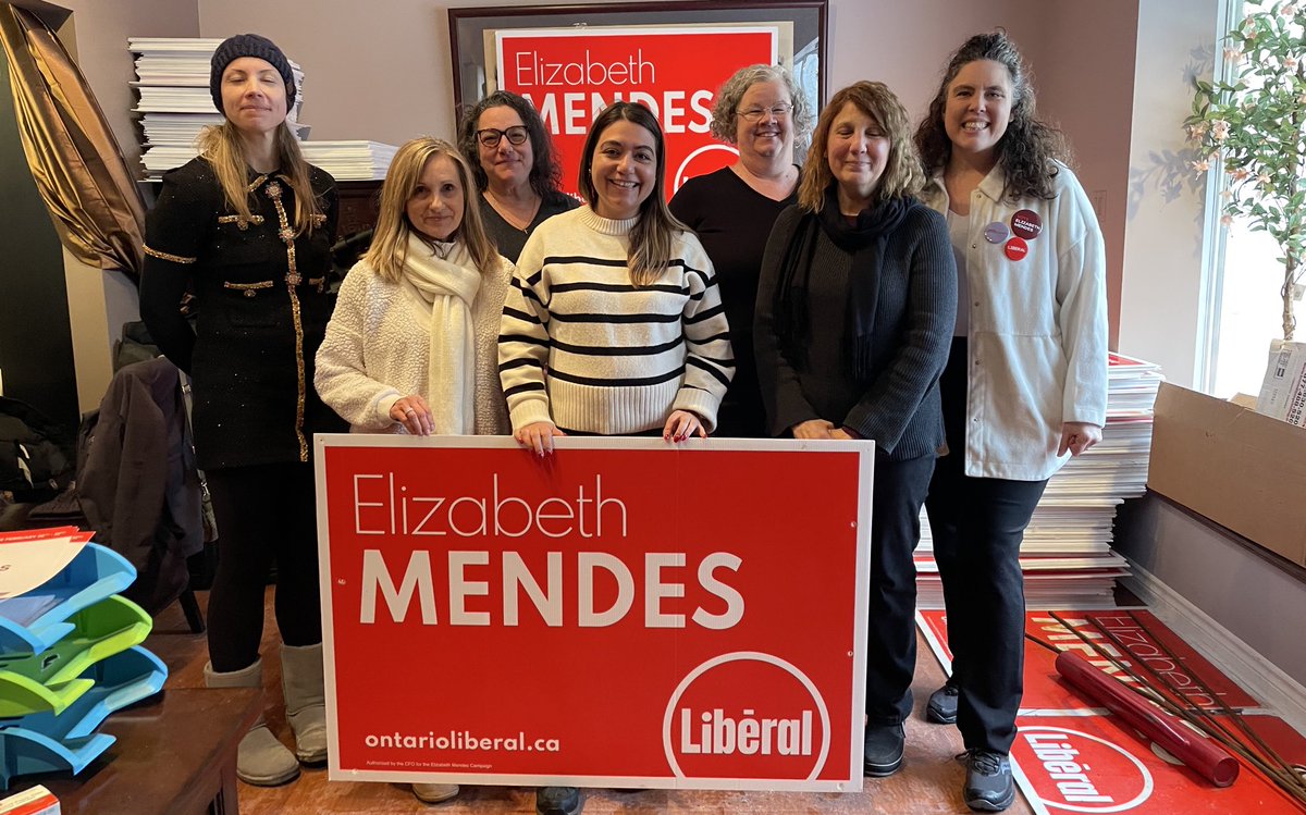 Mrs_A_Isaac's tweet photo. This evening @elemdp members supported @LizMendesONT to pull the vote in #MississaugaLakeshore! Thank you to the #CatholicTeachers that were supporting with the phone bank from home! #PoweringChangeTogether

Get to the advance polls and mark your X as soon as possible! #DPEUVotes https://t.co/MNQAcFrHnf