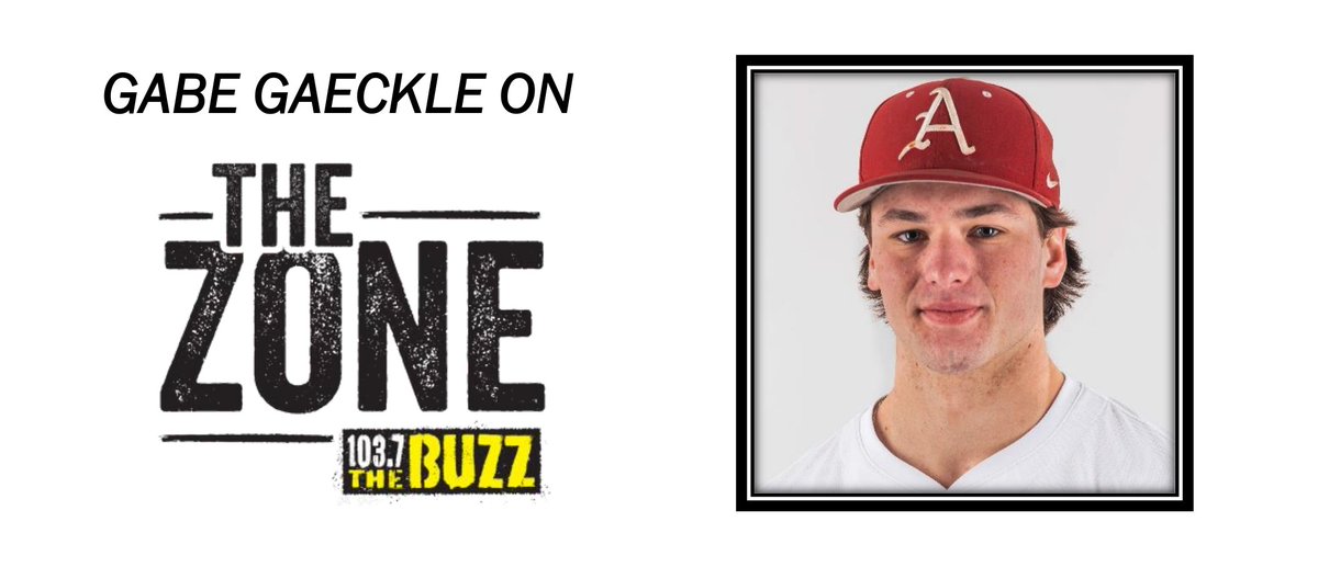 Arkansas Digital Media is very excited to announce our sponsorship of Razorback pitcher Gabe Gaeckle's weekly call-in show! Every Wed at 10:30 am on The Zone with Justin Acri, DJ Williams and Christian Weaver on 103.7 The Buzz! Photo and graphic credit: Signal Media of Arkansas