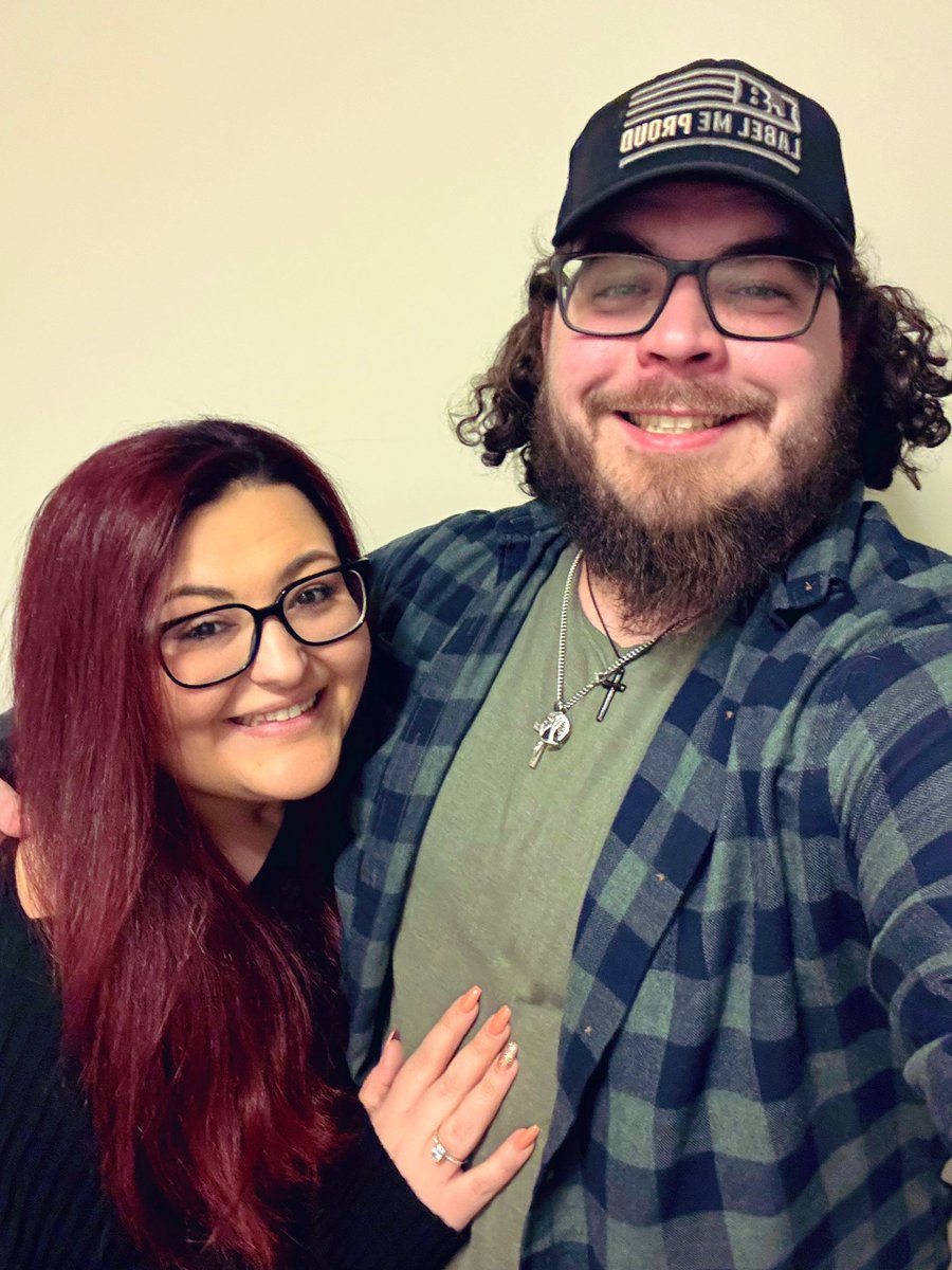 yellssays's tweet photo. So uh, @michael_nistico &amp; I are engaged. https://t.co/gVx83FtYap