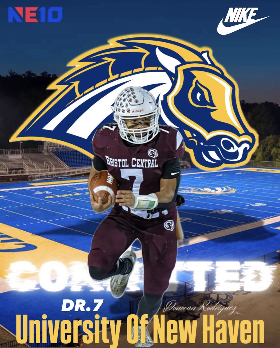 Donovan Rodriguez (@donnie0607) on Twitter photo Excited to go play for Coach Pincince <a href="/CoachPince/">Christopher Pincince</a> and Coach Walker <a href="/Mazon_walker99/">Coach Walker</a> at New Haven for the next 4 years. <a href="/UNewHavenFB/">New Haven Football</a>
Excited to be a charger! #ATGT #Gochargers #weareBC
Thank you to everyone that has supported me through my journey🙏🏽
<a href="/jeff_papazian/">Coach Papazian</a> <a href="/topctathletes/">TopCTAthletes</a> Excited to go play for Coach Pincince <a href="/CoachPince/">Christopher Pincince</a> and Coach Walker <a href="/Mazon_walker99/">Coach Walker</a> at New Haven for the next 4 years. <a href="/UNewHavenFB/">New Haven Football</a>
Excited to be a charger! #ATGT #Gochargers #weareBC
Thank you to everyone that has supported me through my journey🙏🏽
<a href="/jeff_papazian/">Coach Papazian</a> <a href="/topctathletes/">TopCTAthletes</a>