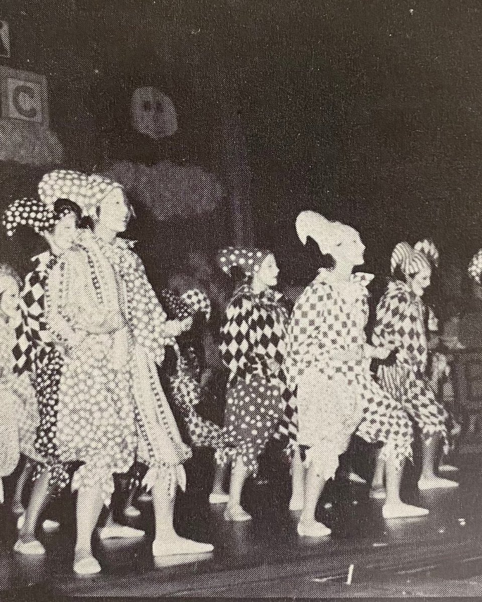 Throwback Thursday! Did you know Red &amp; Gold has been rocking the stage at the Servite Theater for years, but before that, we took the show on the road to places like the Assembly Hall at Rosary, Saint Joseph Parish Hall in Placentia, the Valencia High School auditorium, Plummer