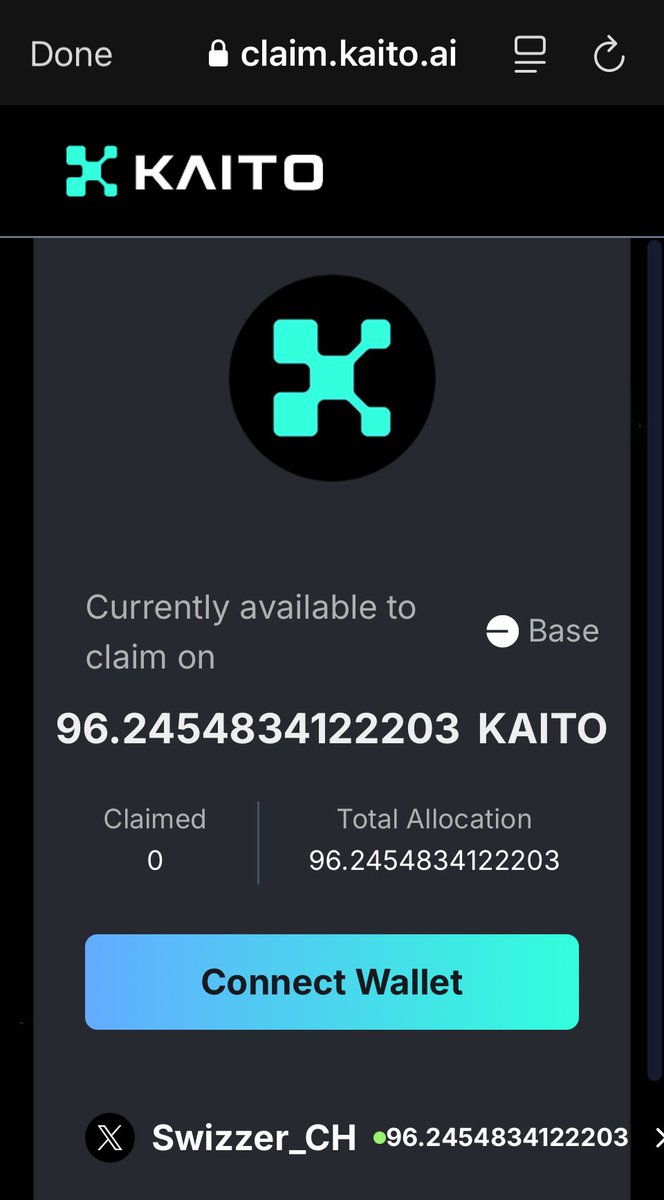 Swizzer (@swizzer_ch) on Twitter photo No idea why or how (last time I checked I didn’t have yaps), but thank you <a href="/KaitoAI/">Kaito AI 🌊</a> 🙏🏼 No idea why or how (last time I checked I didn’t have yaps), but thank you <a href="/KaitoAI/">Kaito AI 🌊</a> 🙏🏼
