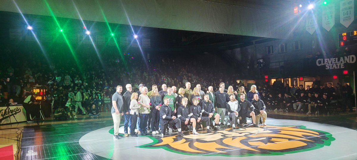 No doubt that we can count on the full &amp; ongoing support of the Cleveland wrestling &amp; business community to get the <a href="/CSUWrestling/">Community Serving U</a> program reinstated. Thankfully, Coach Moore is a rock star leader. Wrestlers are built to do tough things &amp; the sellout crowd tonight is more proof!!